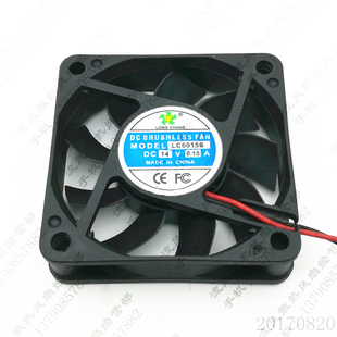 12V 14V 0.15A LON 6CM LC6015S 6015 电源静音2线散热风扇 CHANG
