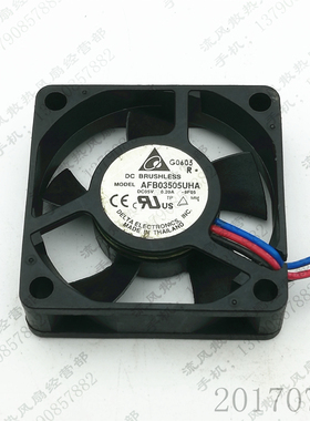 原装台达 AFB03505UHA -8F05 5V 0.2A 3510 3.5CM 南北桥散热风扇