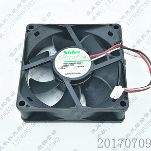 53J24124V U80T24MUA7 0.09A 8025 变频器散热风扇 原装 8CM Nidec