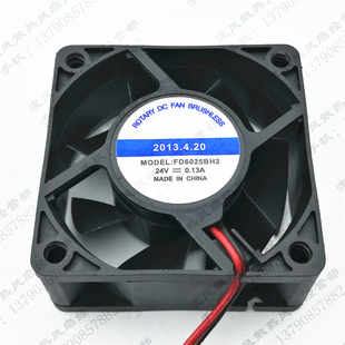 FD6025BH2 24V 0.13A 原装 变频器 COOLING 6025 2线散热风扇 FAN