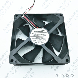 9cm 变频器散热风扇 3610RL 3线 0.13A 24V 9025 B39 05W NMB 原装