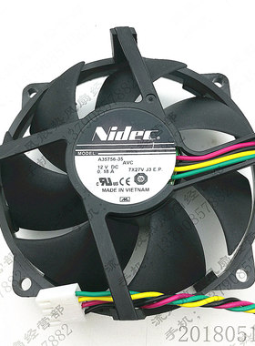 原装 Nidec A35756-35 12V 0.18A 94MM*28MM 4线PWM CPU散热风扇