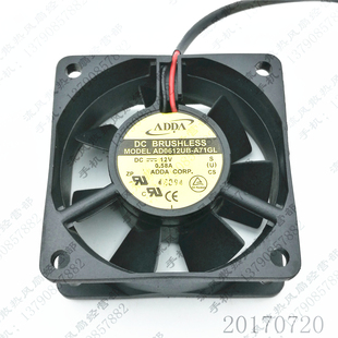 A71GL 12V 大风量 ADDA 散热风扇 6CM AD0612UB 6025 原装 0.58A