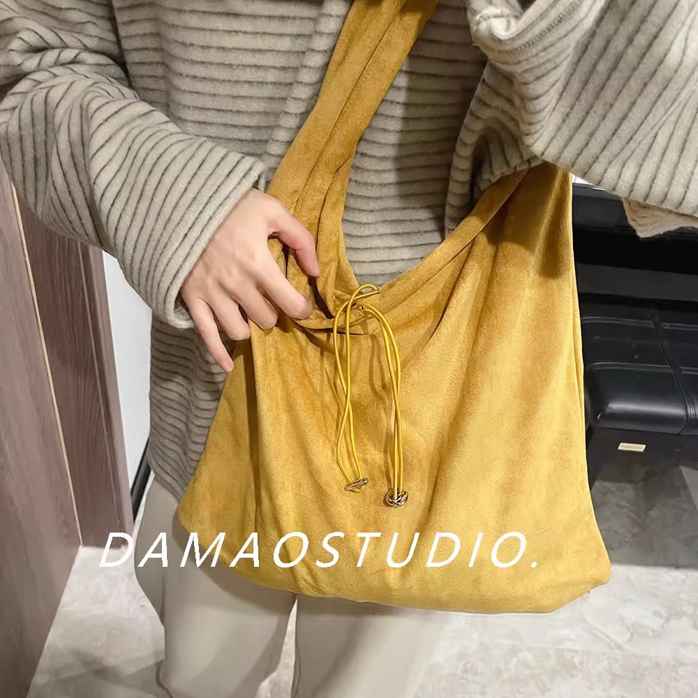 大容量慵懒单肩轻奢小众腋下包