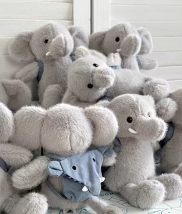 可爱小象毛绒玩具公仔安抚娃娃情侣礼物