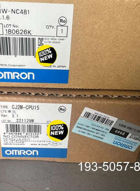 原装正品控制单CJ1W-NC481价格详谈