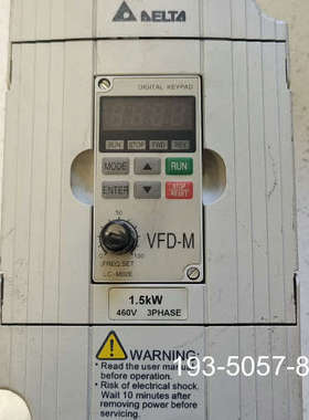 议价台达变频器 VFD015M43B  1.5kW  详谈