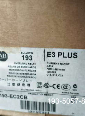 193-EC2CB AB 过载继电器详谈报价