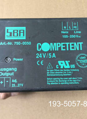 议价SBA COMPETENT电源750-0050 正品，实详谈