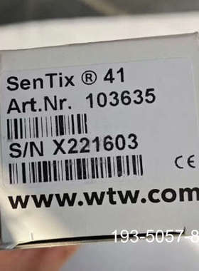 WTW SenTix 41电极，型号103635，原详谈报价