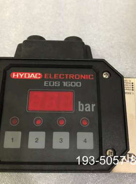 议价HYDAC 控制器EDS 1600 100bar 24-32详谈