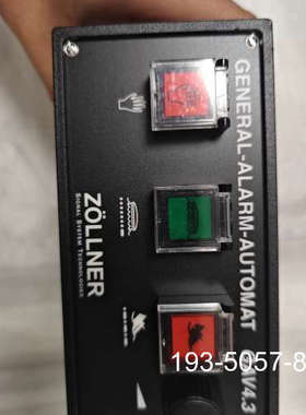 ZÖLLNER佐尔纳通用报警器，型号GAV4.3 DC，24详谈报价