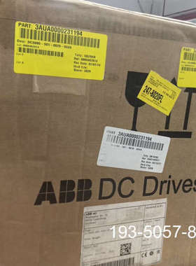议价ABB直流调速器DCS880-S01-0020-05X0，原详谈