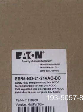 ESR5-NO-21-24VAC-DC详谈报价