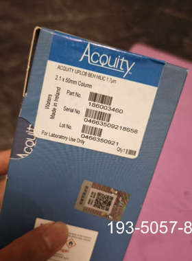 议价【Hilic柱】Waters 186003460 液相色谱柱详谈