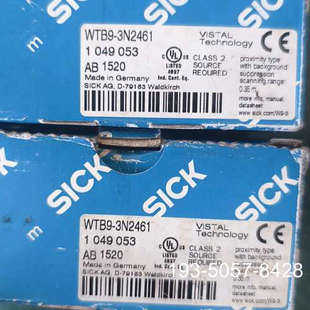 议价SICK西克WTB9 型号1详谈 3N2461传感器