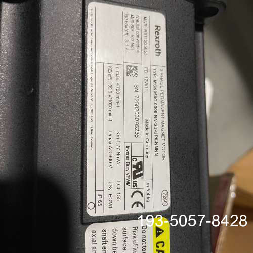 原装正品力士乐电机 MSK050C-0300-NN-S3-UP0-N价格详谈