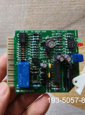 WESTRONICS  W-9806-ANN 报警电路板，R详谈报价
