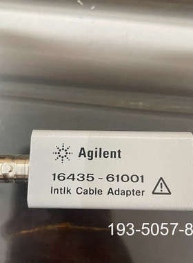 议价16435A互锁电缆适配器，带350毫米BNC电缆16435详谈