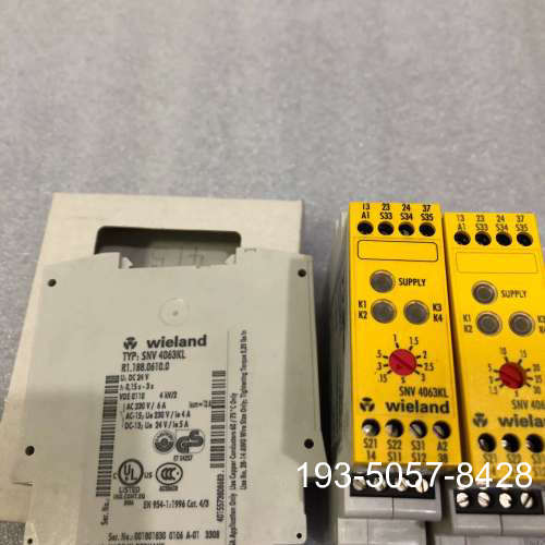 议价威琅WIELAND 安全继电器SNV4063KL R1.18详谈
