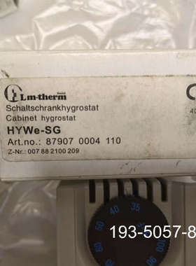 HYWe-SG湿度控制器Lm-therm，带详谈报价