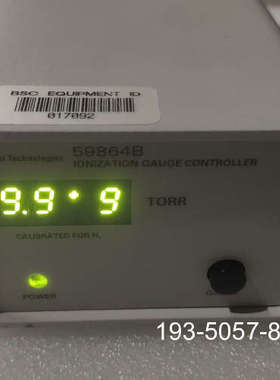 议价安捷伦59864B真空硅控制器，新， 通电详谈