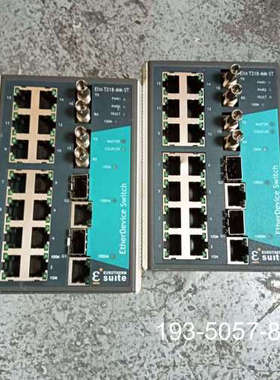 欧陆工业以太网交换机ElinT218-MM-ST详谈报价