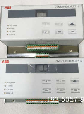 ABB控制单SYNCHROTACT 5 SYN5100详谈报价