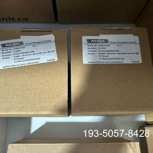 议价WEIGEL 电压变送器 81CA14060406-0148详谈