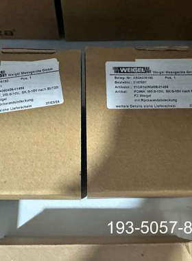 议价WEIGEL 电压变送器 81CA14060406-0148详谈