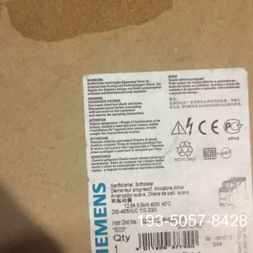 议价SIEMENS/3RW3034-1AB14详谈