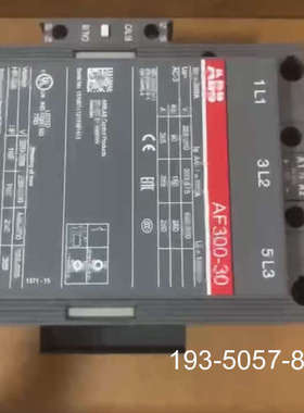 议价正品ABB接触器AF750-30/AF400/AF460/A详谈