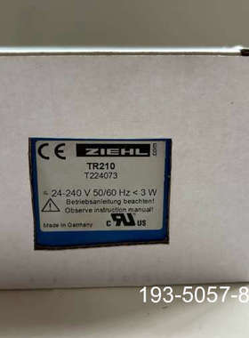 ZIEHLTR210温度控制器，TR210 ZI详谈报价