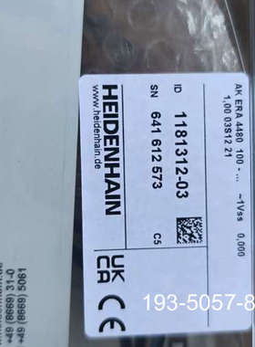 议价海德汉HEIDENHAIN读数头AK ERA4480，型详谈