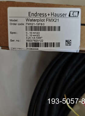 原装正品waterpilot FMX21-19F8/0静压式液位计陶价格详谈