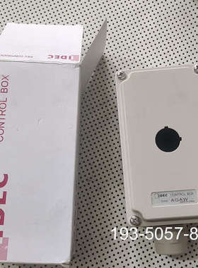 idec和泉开关安装孔按钮盒防水控制箱1孔 AGAW详谈报价