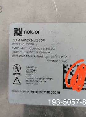 开关电源 ND M 1AC/224V/2.5 3P 510详谈报价