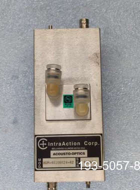 议价IntraAction ACOUSTO-OPTICS 声光调详谈