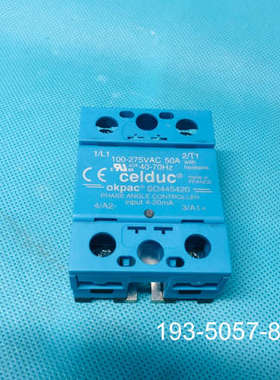 赛德Celduc固态继电器SO445420 50A详谈报价