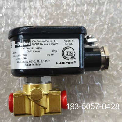 原装正品121K6220电磁阀,110V或者230V，原装parke价格详谈