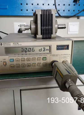 原装正品功率计HP437B一套8481B，18G带衰减器，频价格详谈