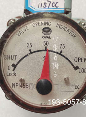 原装正品OVAL NPI45B30 1157CC 阀门指示器 备价格详谈