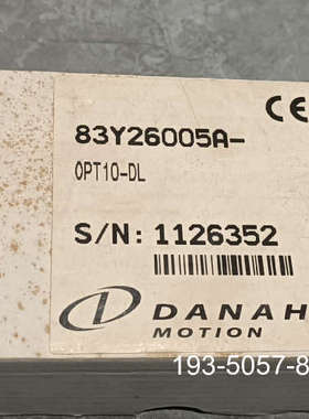DANAHER MOTION操作屏 83Y26005详谈报价