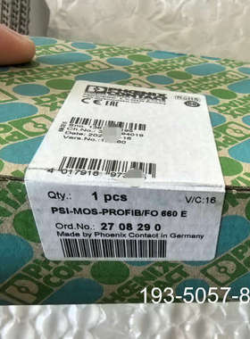 2708290光纤转换器PSI-MOS-PROFIB详谈报价