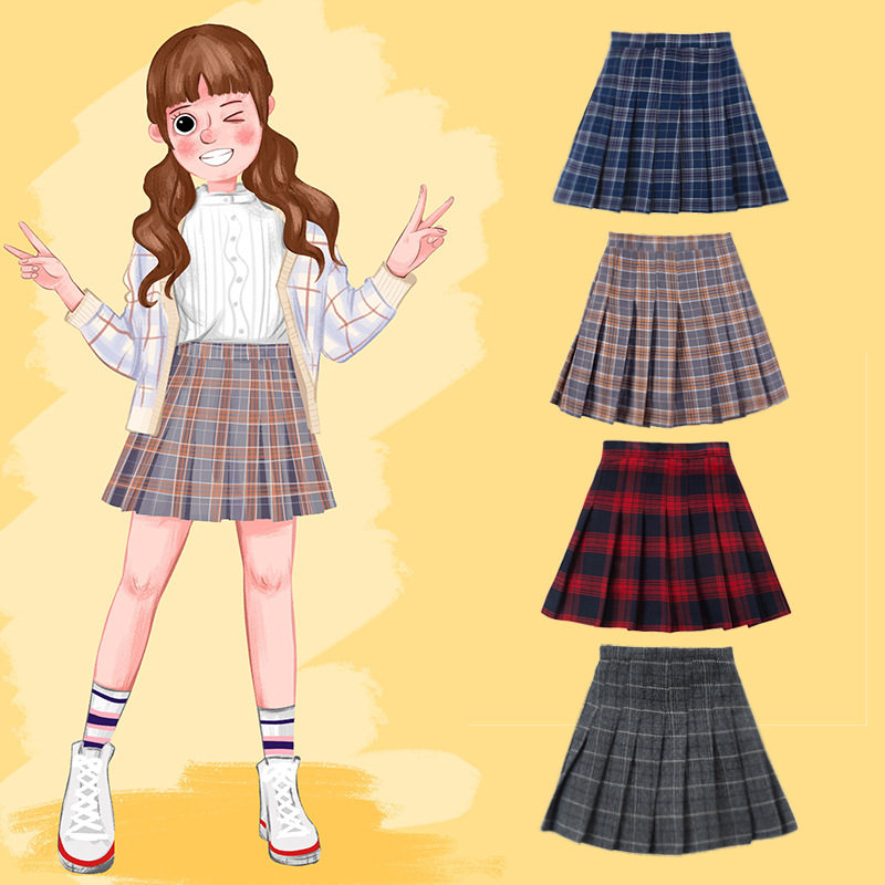 女童百褶裙2023新款裙子儿童春季jk半身春秋洋气半身裙女大童短裙,童装/婴儿装/亲子装,半身裙,淘宝优惠券,粉丝福利购,淘宝优惠卷