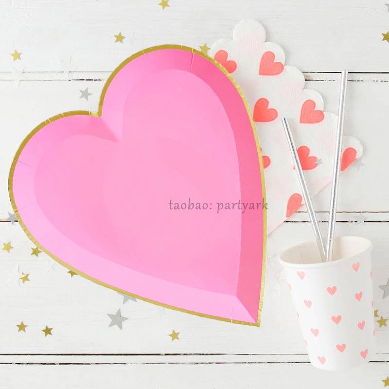 小红书生日派对少女粉色爱心形盘杯子甜品台蛋糕闺蜜聚会纸盘纸巾,节庆用品/礼品,节日装扮用品,淘宝优惠券,粉丝福利购,淘宝优惠卷