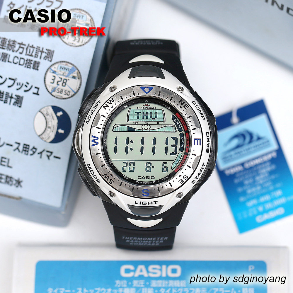 CASIO卡西欧SEA-PATHFINDER SPF-40J-7JR 胶带海洋王系列全新结束