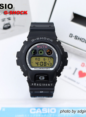 CASIO卡西欧G-SHOCK DW-6900BMK-9JF 武藤敬司日职业摔角全新结束