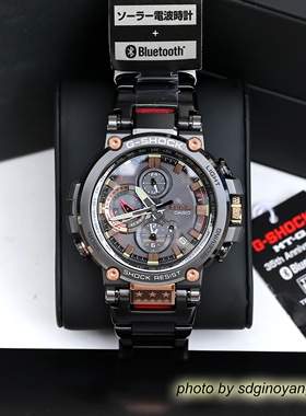 CASIO卡西欧G-SHOCK熔岩35周年限定蓝牙MTG-B1000TF-1AJR全新结束