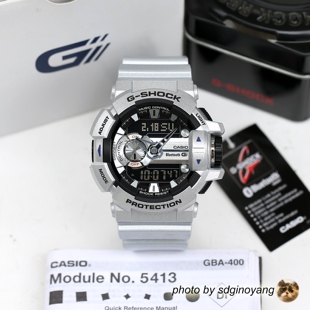 GBA CASIO卡西欧G SHOCK蓝牙G MIX 8BDR银战士双显全新结束 400